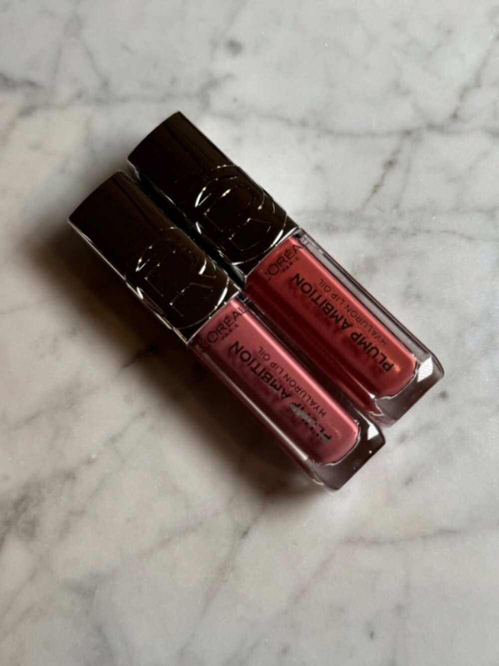 L'Oréal Plump Ambition Hyaluron Lip Oil Set | 601 & 650 | NEW MAKEUP